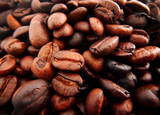 Geröstete Kaffeebohnen